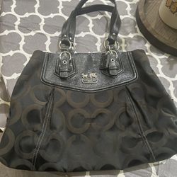 Black Coach Purse