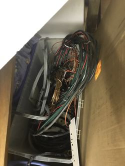 Lots of leftover wiring