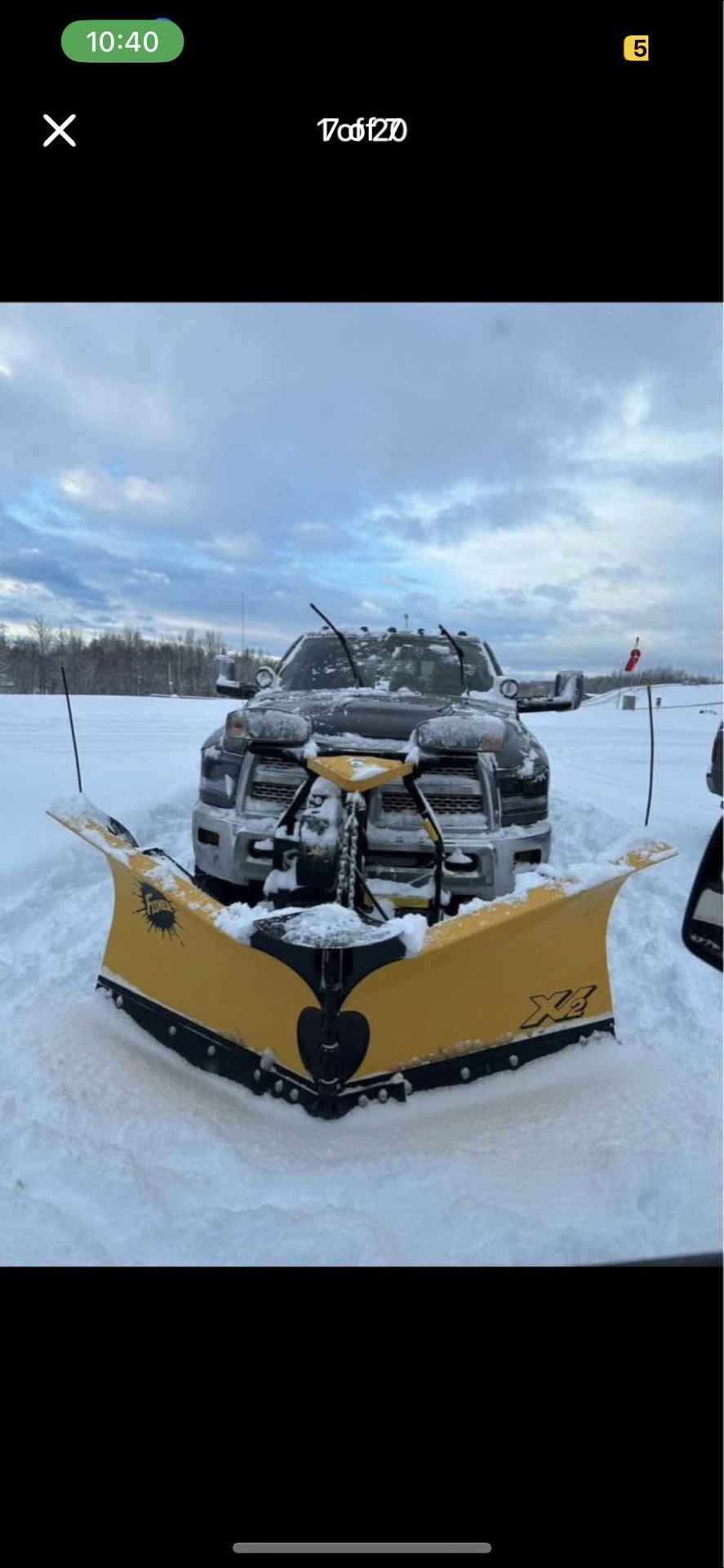 Fisher XV2 Plow