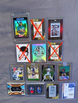 Dodgers Topps Baseball Cards (Kemp, Ethier, Kershaw, Ohtani, Auto, Topps)