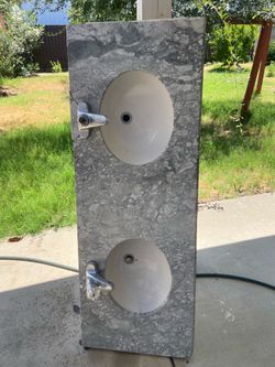 Two top sink
