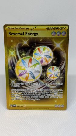 Reversal energy gold Pokemon card Near Mint
