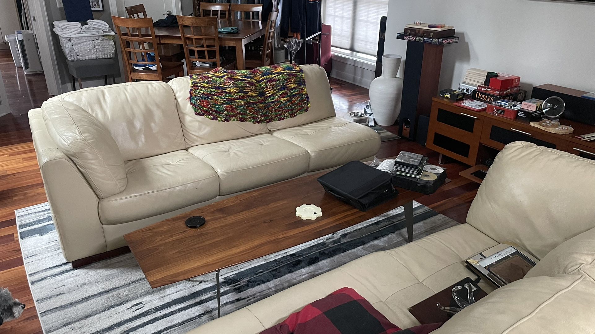 Italian Leather Couch