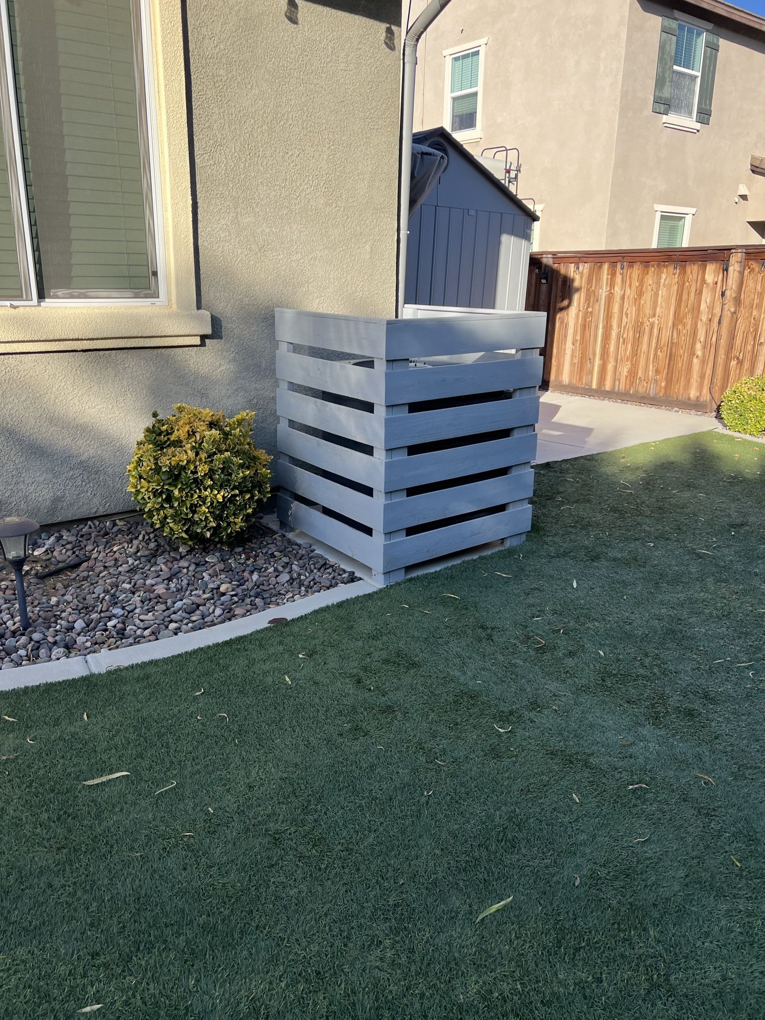 AC Cover ( Wood )