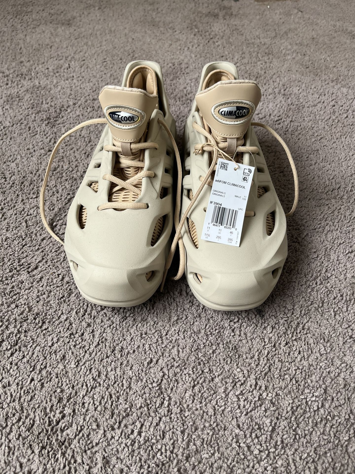 Men’s adiFOM Climacool Size 11.5 Beige