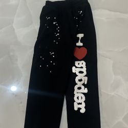 i love sp5der pants