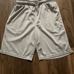 Boys Grey Basketball Shorts 