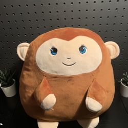 11in Monkey Stuffed Squish Stuffed Animal