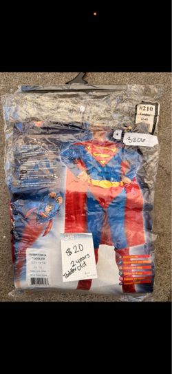 Halloween Superman toddler
