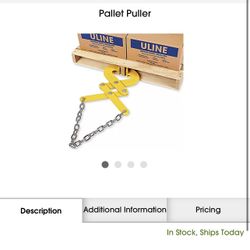 Pallet Puller By Uline
