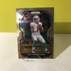 Tua tagovailoa Prizm Rookie Card