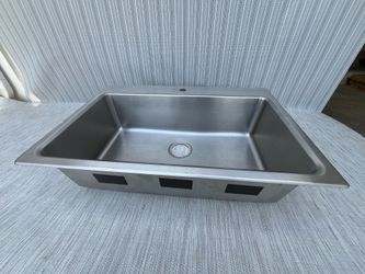 Used ProFunction sink with the dent on the left side