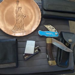 Wallets ,solid Copper Piece Of History Liberty Plate 