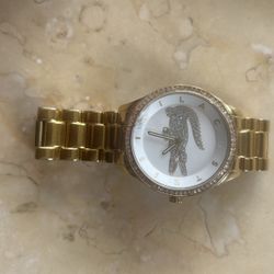 Lacoste Gold Watch