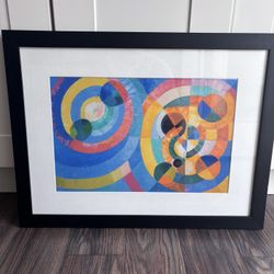 Wall Art Robert Delaunay Circular Forms