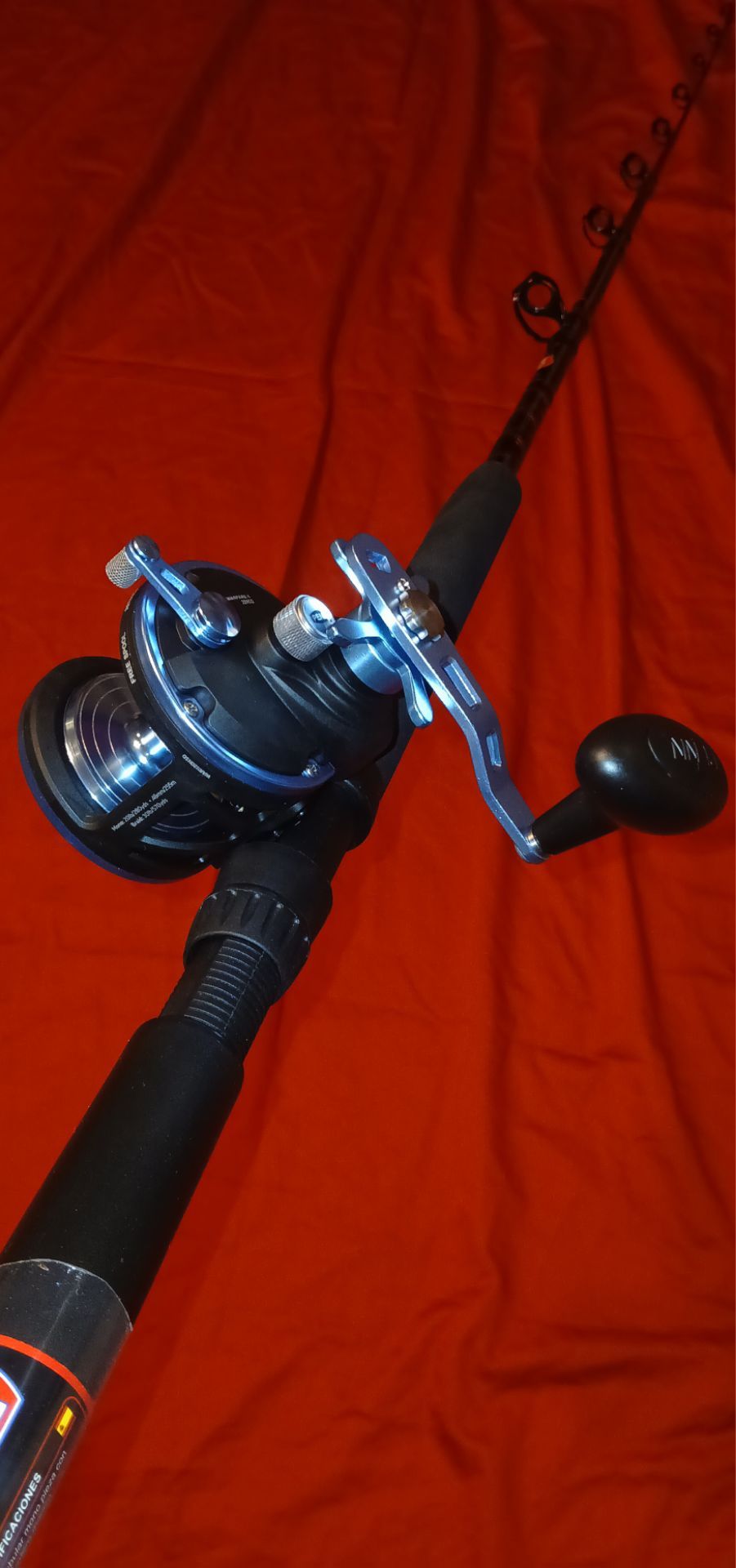 New PENN WARFARE ll 20NSD On New PENN RAMPAGE 6'6"ROD