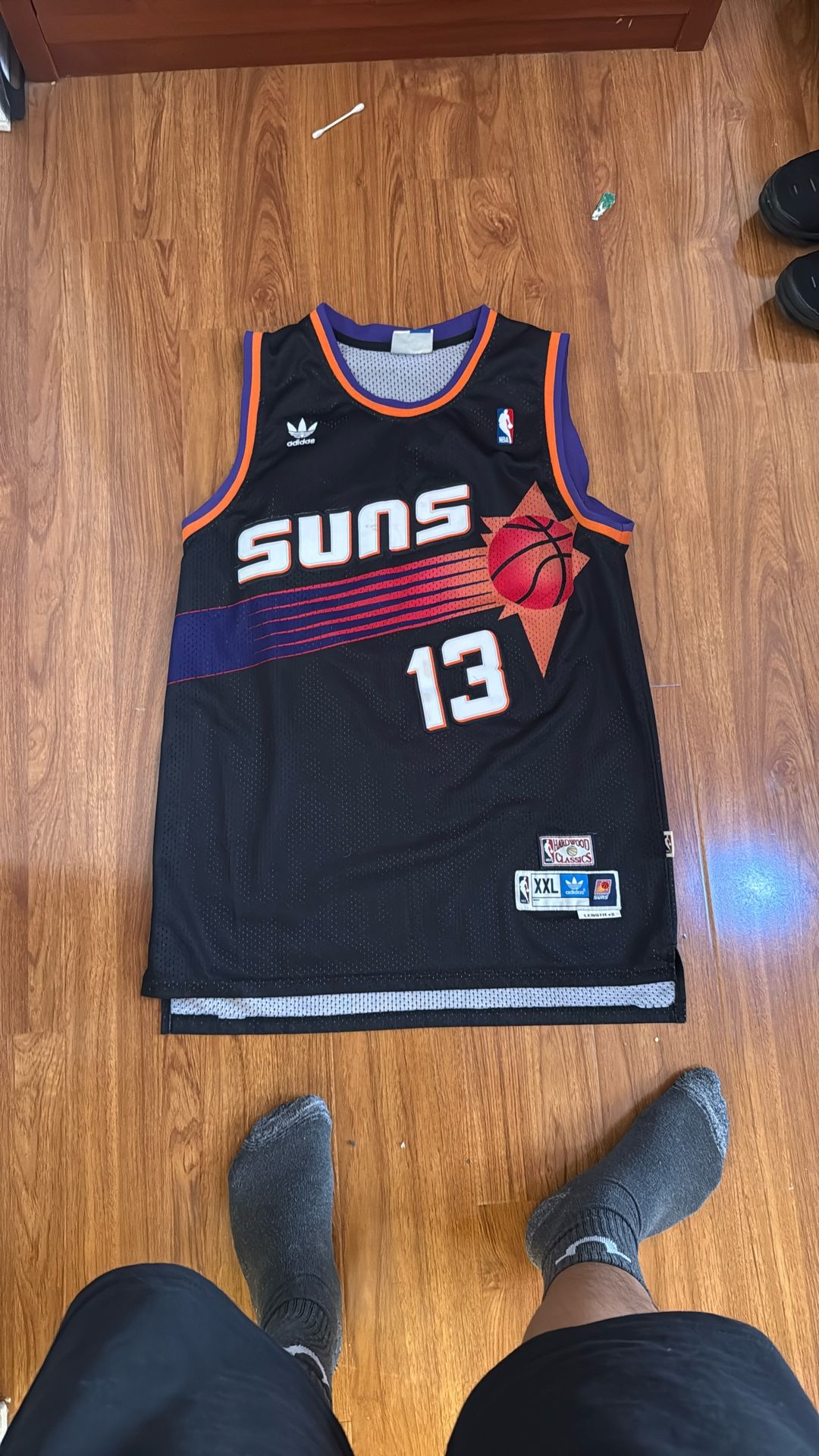 steve nash jersey XXL length