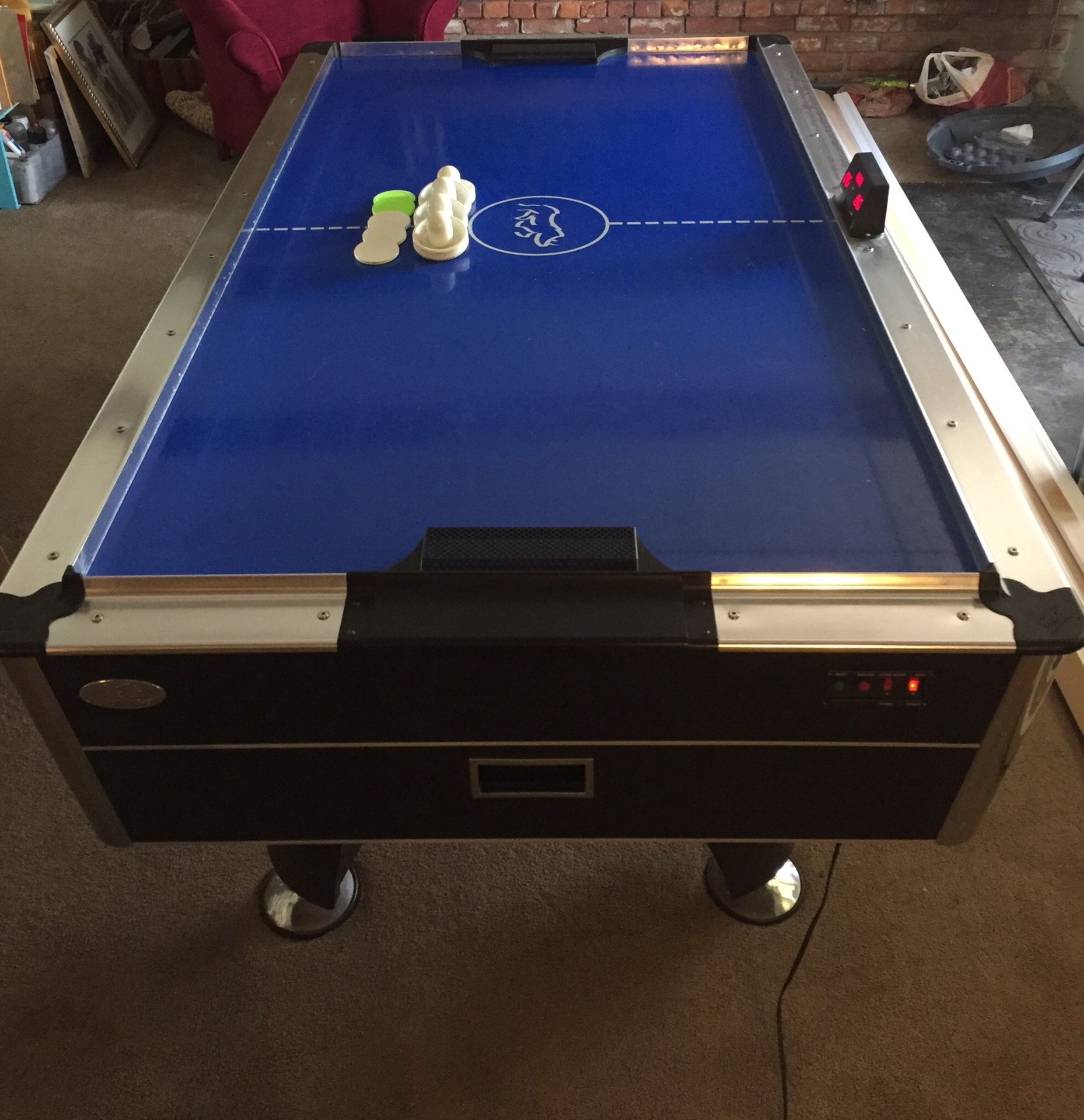 Rhino Air Hockey Table Model G03997 By Escalade Sports for Sale in