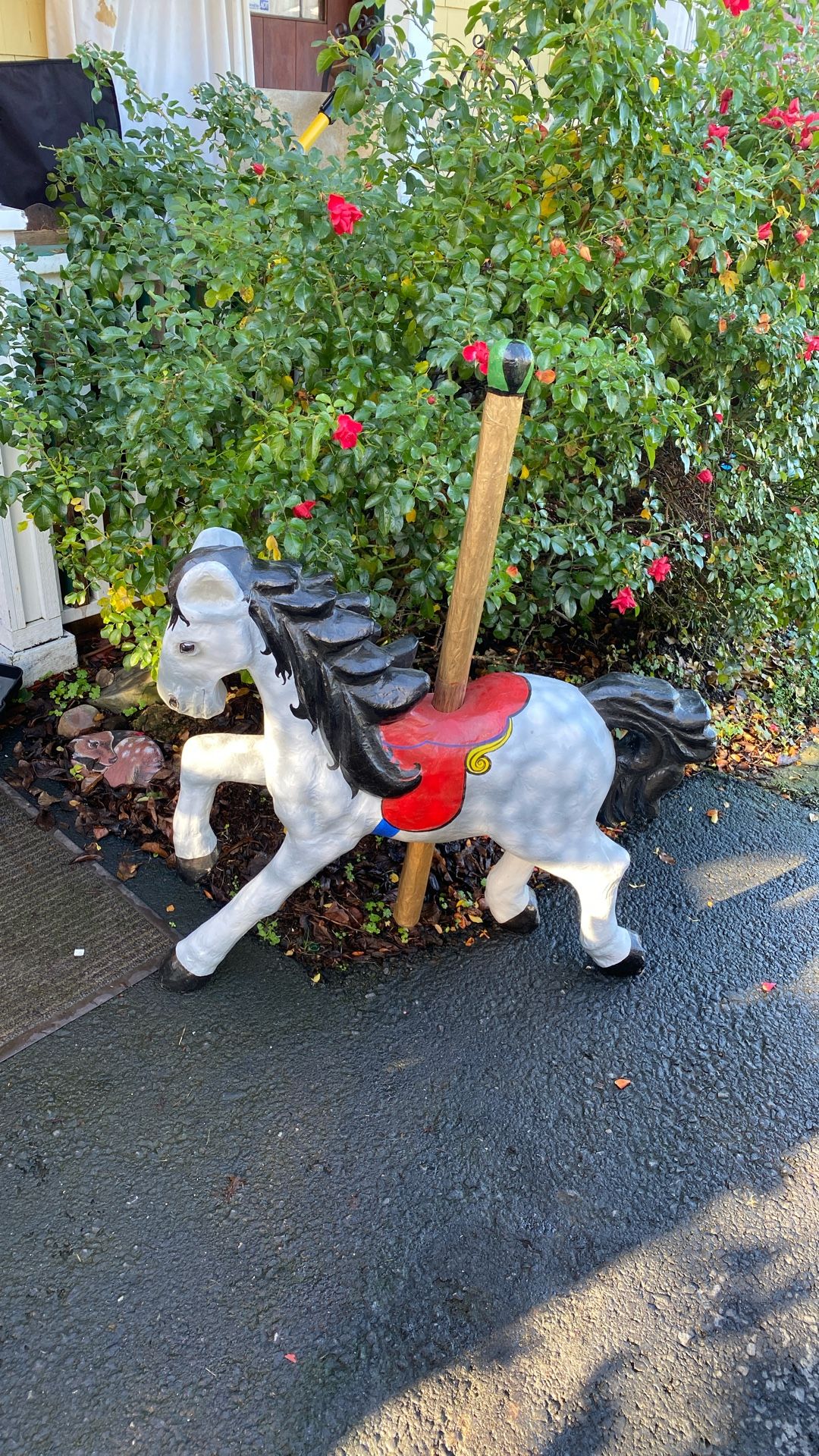 Paper Mache Carousel Horse