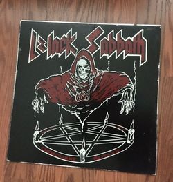 Vintage Black Sabbath Carnival Mirror