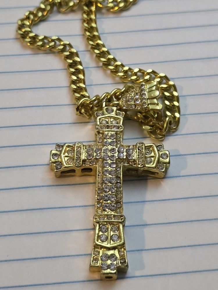 Gold Finish Cross