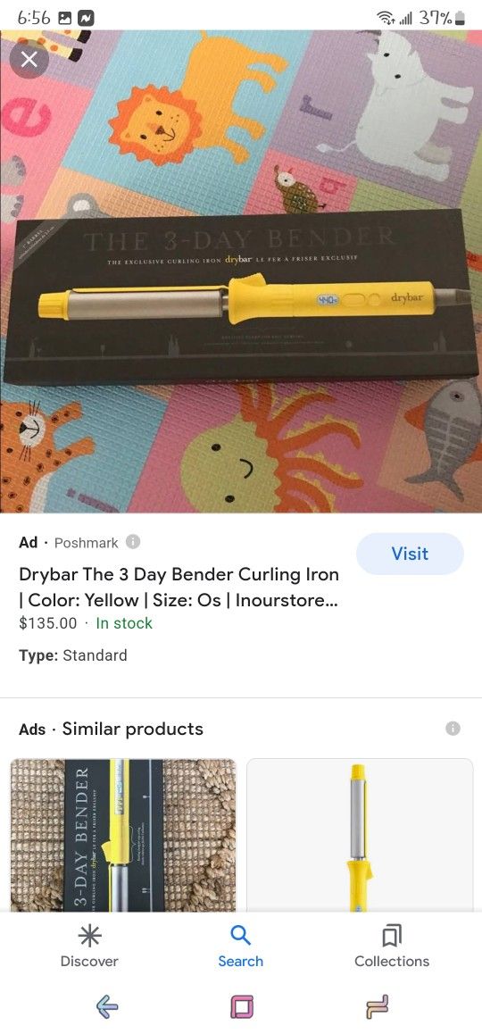 Drybar rotating curling iron