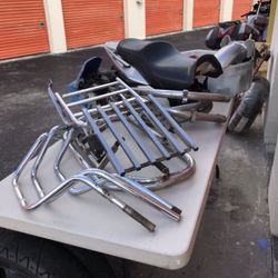 Set of parts motorcycle