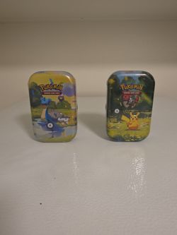 Pokemon 30th celebration mini tins