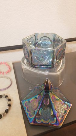 New vintage dish with lid