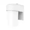 Commercial Electric 60W Equivalent Integrated LED Jelly Jar White Outdoor Area Light, 4000K