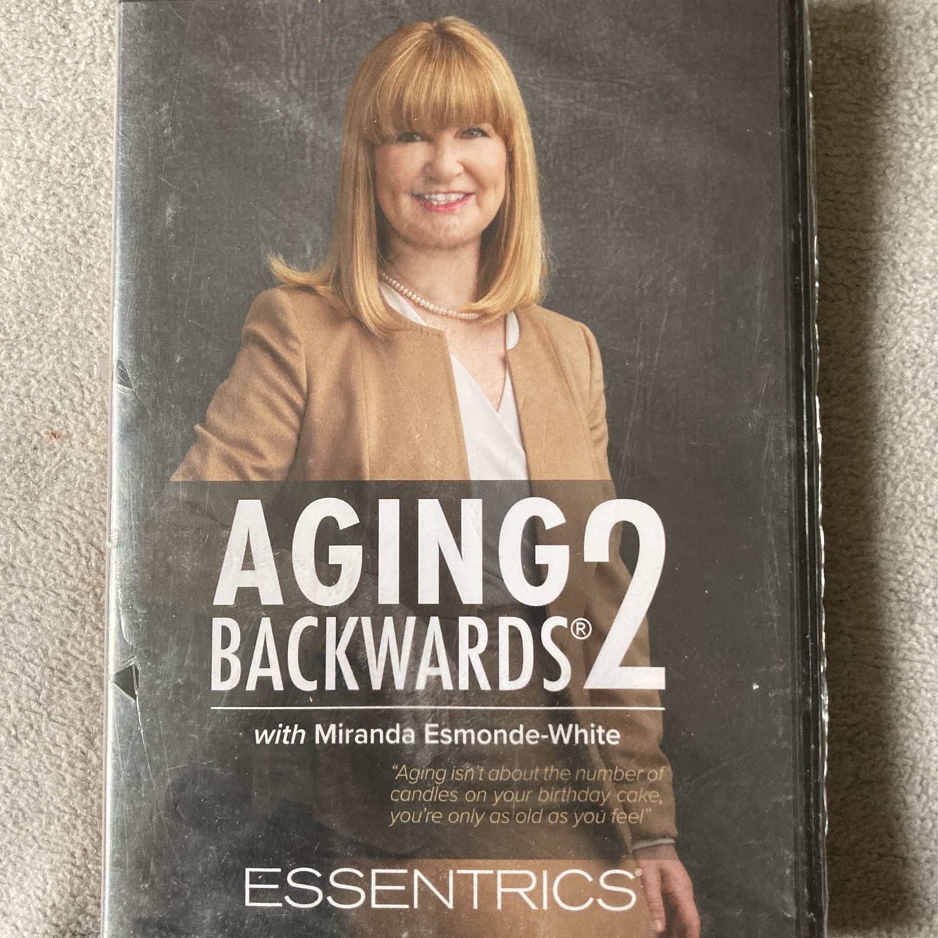 Essentrics Aging Backwards 2  Miranda Esmonde-White DVD NEW
