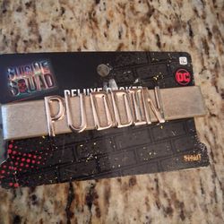 Harley Quinn Puddin Cosplay Strap Choker Necklace Costume Accessory DC Comics