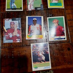 Collection Of 7 Troy Rusk Cards 