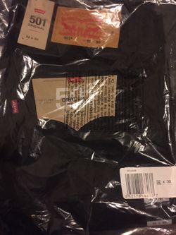 Brand New Black 501 32w 30l