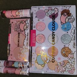 Cotton Candy Cloud Makeup 