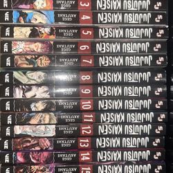 Jujutsu kaisen manga 0-18