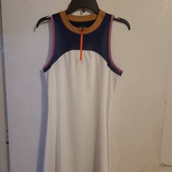 Tek Gear Tennis Dress, Size Medium, Color White