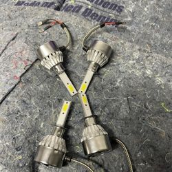 H1 High/Low Beam Led Headlight Bulbs 