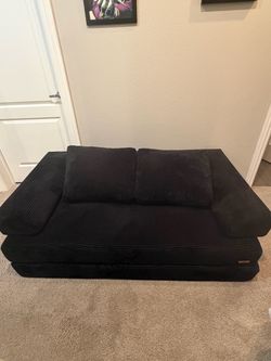 COMAX Folding Boneless Loveseat Small Couch and sofa bed 59”