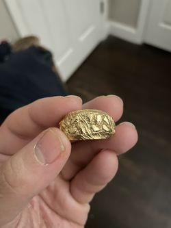 Gold Nugget Ring