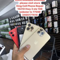 Unlocked iphones stock available 