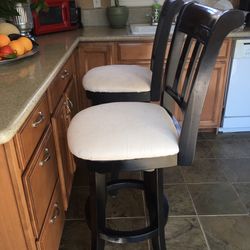 Wooden Bar Stools   , the  are New 