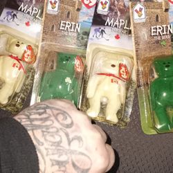 Rare Millennium Beanie Baby The 2000 And Braided On The Chest Is Missing The Two