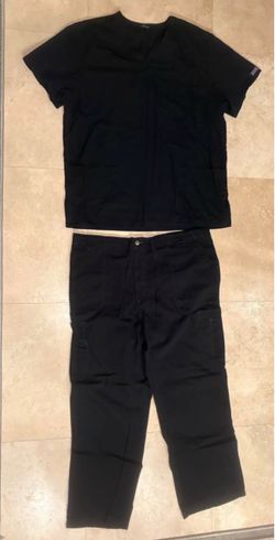 $25 Cherokee Black Scrub top and Carhartt Pants men’s large