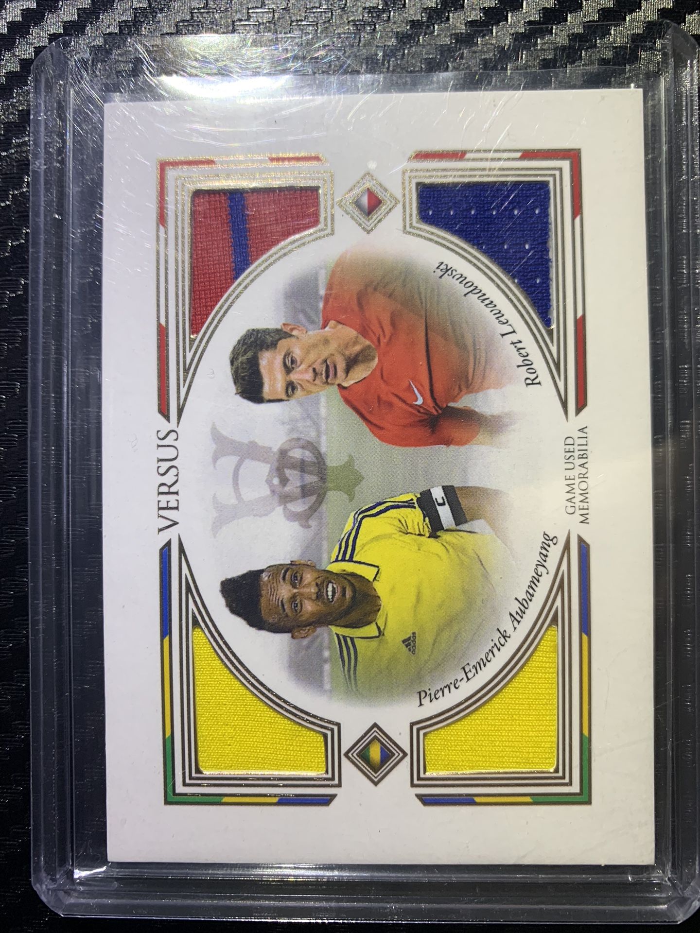 Soccer Futera Lewandowski & Pierre Emerick Aubameyang 6/11