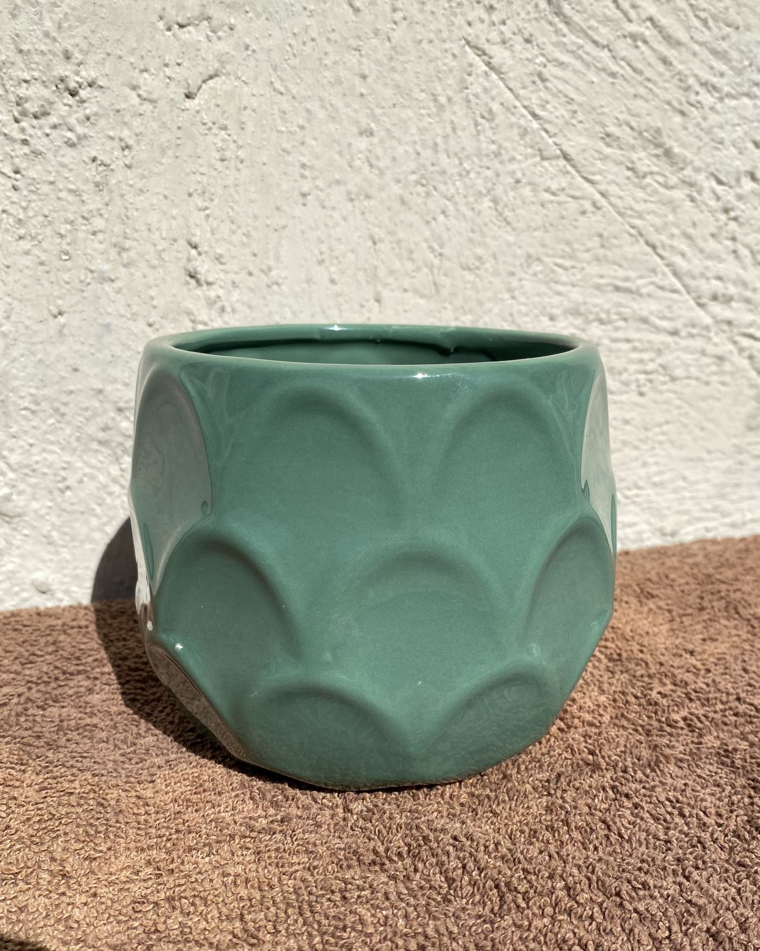 Green Flower Pot / Planter 