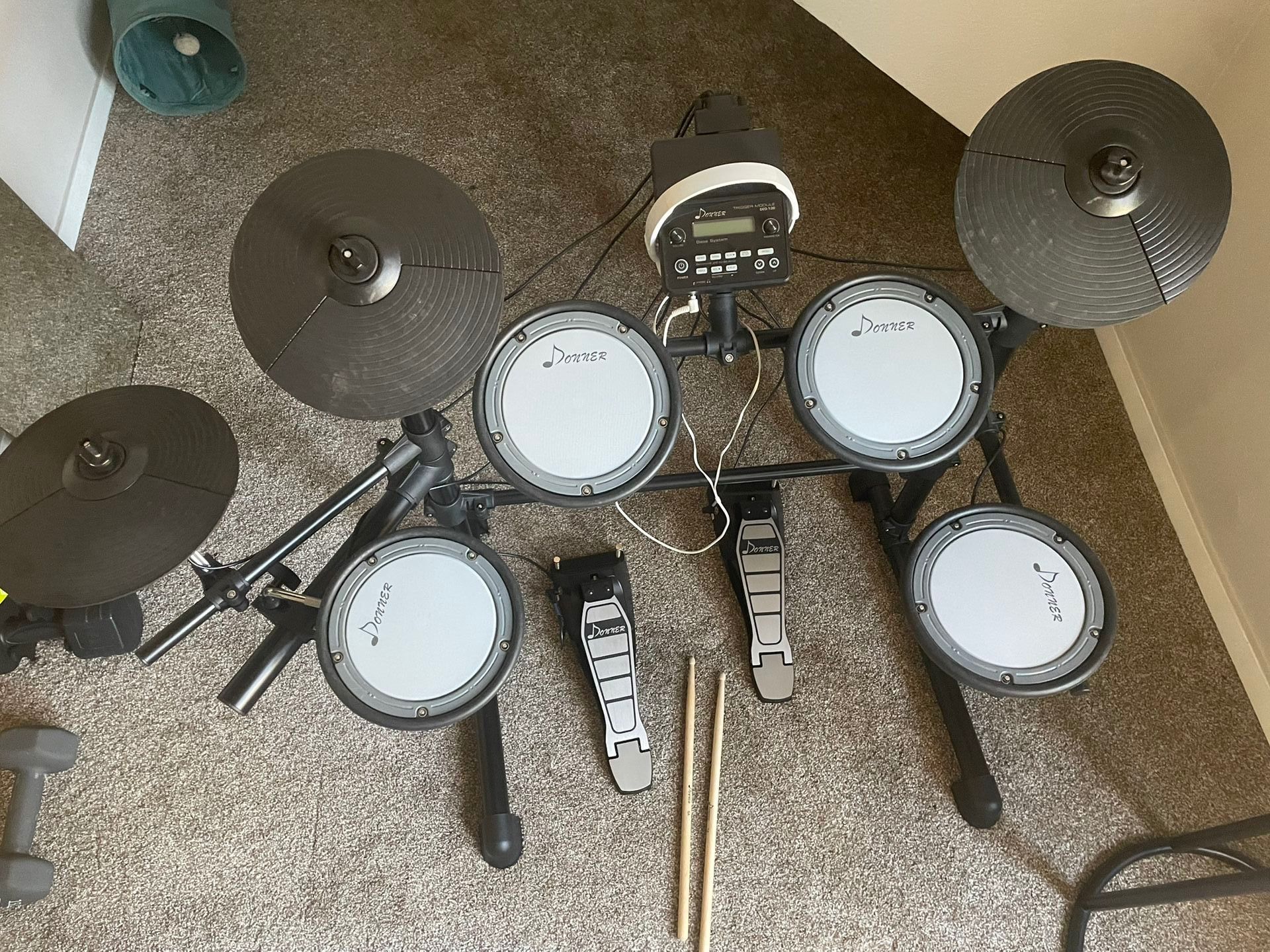 Donner DED-100 Electric Drum Set