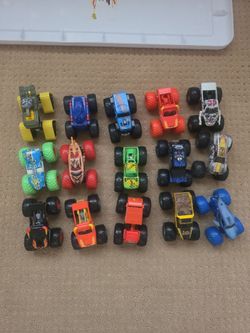 Hot Wheels Monster Truck Lot