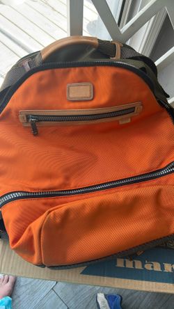 Tumi Alpha Bravo Backpack Orange