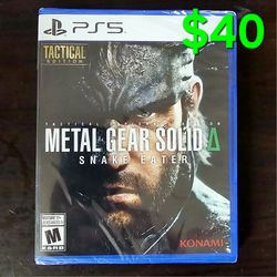 PS5 Metal Gear Solid; Snake Eater - Tactical Edition